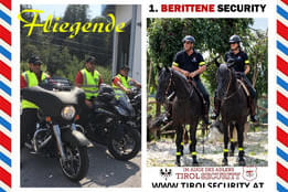 Berittene und Fliegende Tirol Security